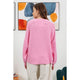 Women's Long Sleeve - Relaxed Rib Knit Henley Top -  - Cultured Cloths Apparel