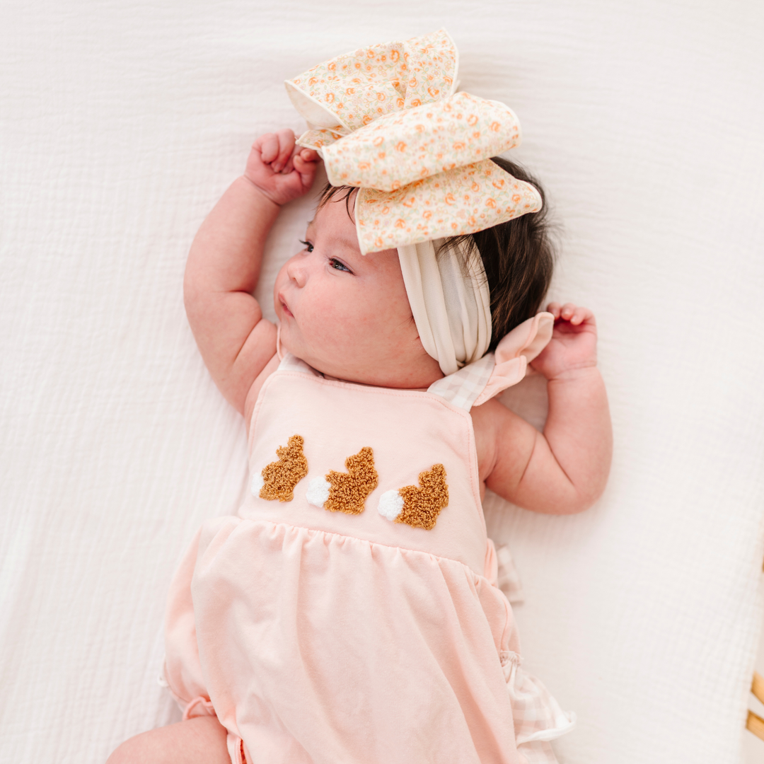 Accessories - Baby Bling® Faux Silk Big Classic Bow on soft nylon headband - - Cultured Cloths Apparel