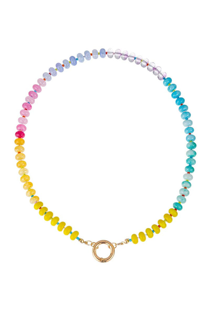 Accessories, Necklaces - Vibrant Beaded Necklace - - Cultured Cloths Apparel