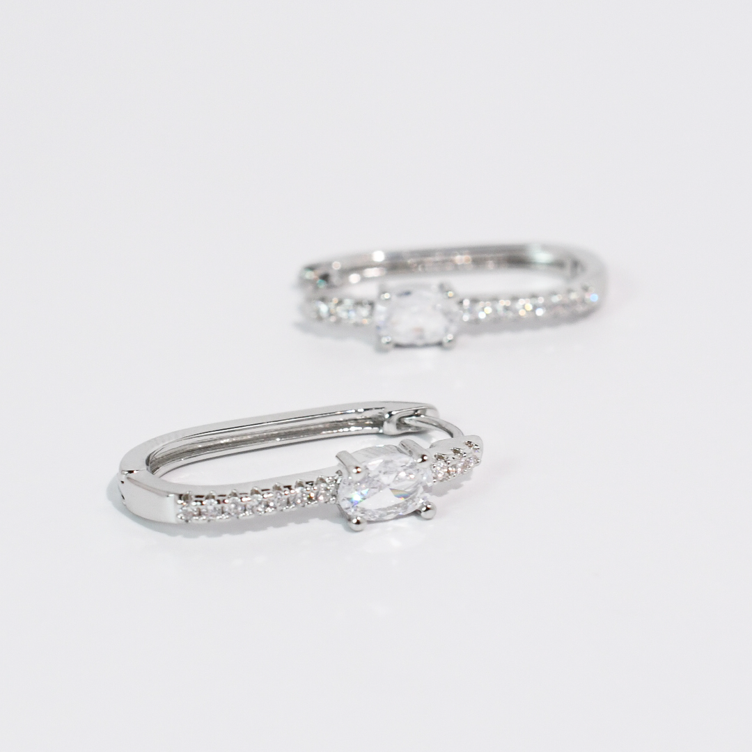 Accessories - Drop Of Luxury Silver Huge - - Cultured Cloths Apparel