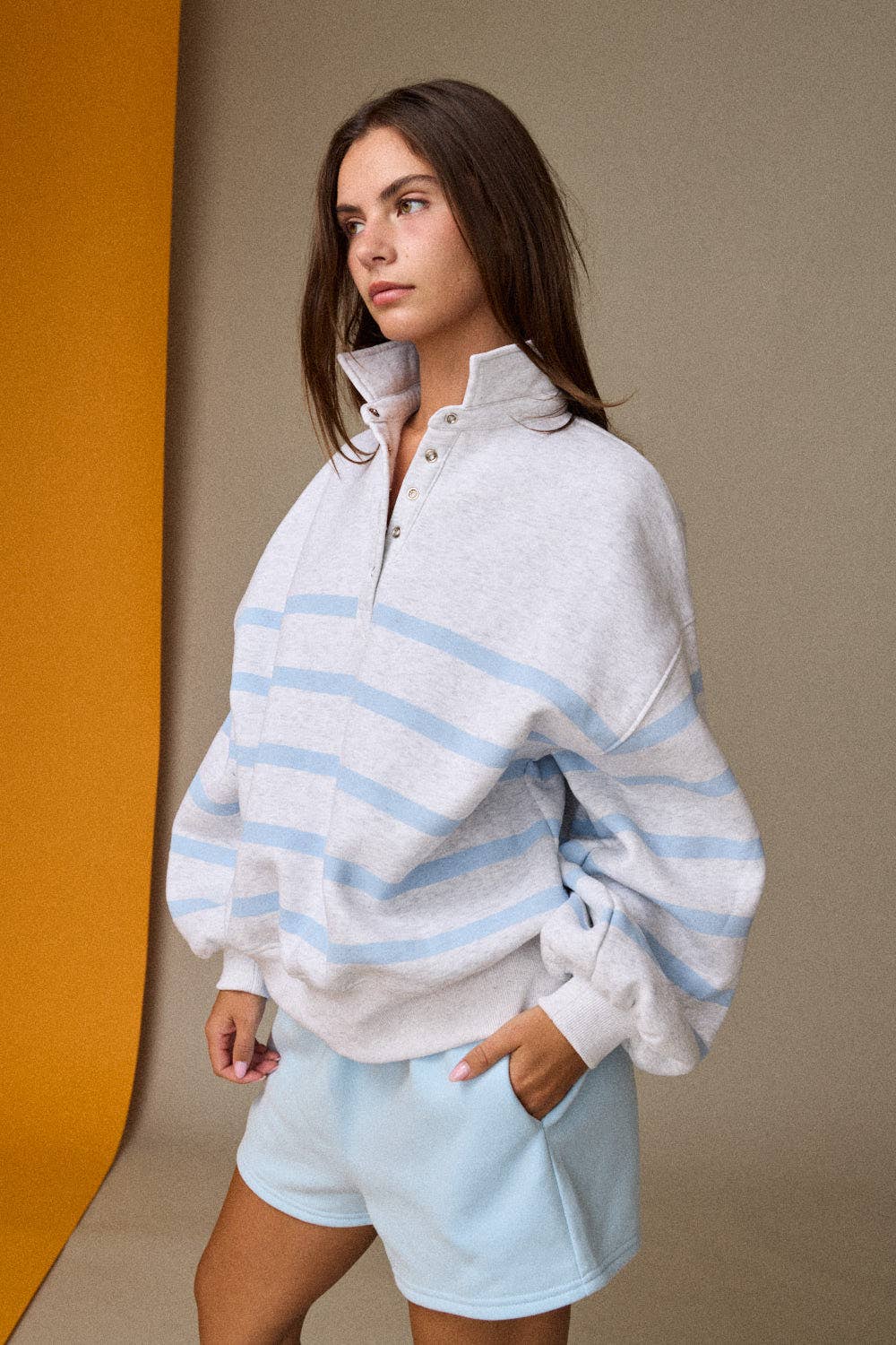 Addison Stripe Pullover