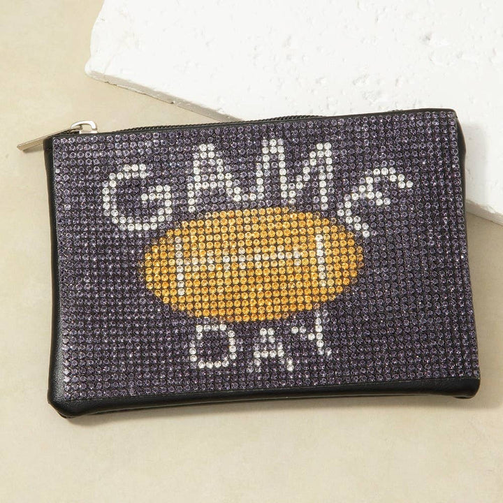 Accessories, Bags - Game Day Pave Coin Purse - - Cultured Cloths Apparel