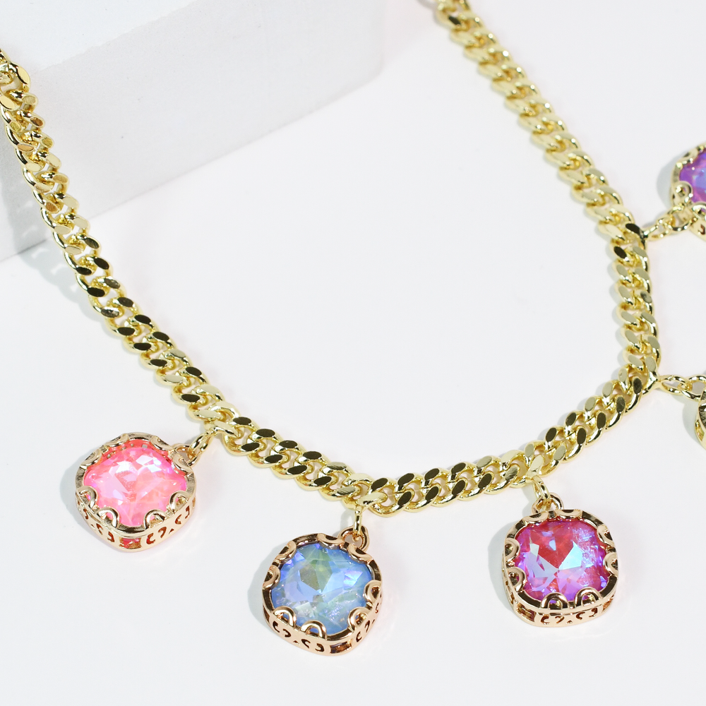 Accessories, Necklaces - Color Bloom Necklace - - Cultured Cloths Apparel