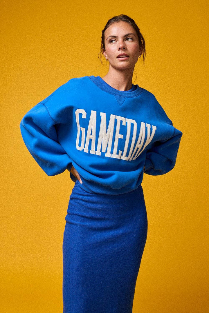 Graphic T-Shirts - Heather Gameday Sweatshirt - - Cultured Cloths Apparel