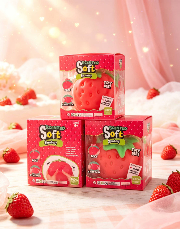 Giant Strawberry Squishy Delight