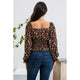 Women's Long Sleeve - Floral Long Sleeve Blouse Top -  - Cultured Cloths Apparel