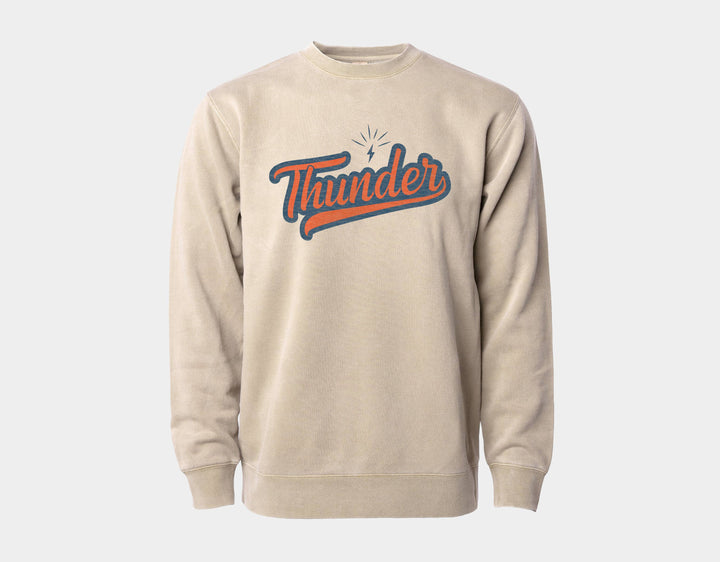 Graphic T-Shirts - Oklahoma City Thunder Traditions Pullover Sweatshirt - 2XL - Cultured Cloths Apparel