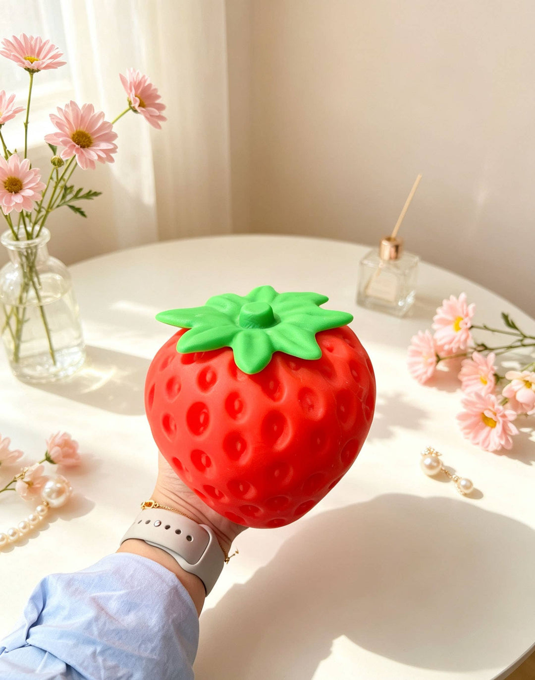 Giant Strawberry Squishy Delight