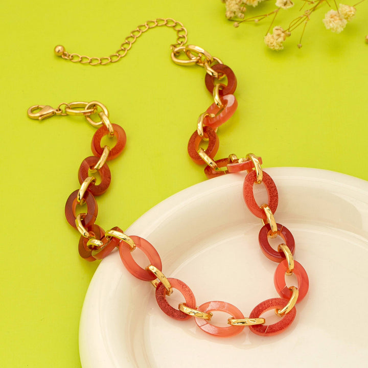 Accessories, Necklaces - Chunky Bold Resin Link Necklace | 80N92983 - - Cultured Cloths Apparel