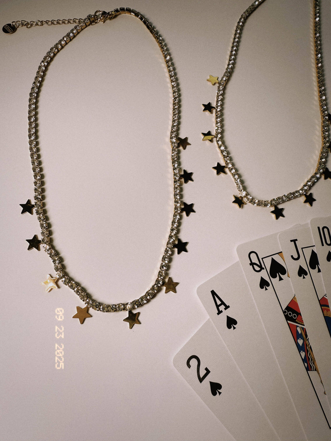 Julietta Star Charm Tennis Necklace