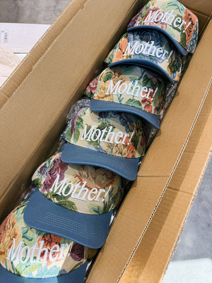 Mother! trucker hat - floral