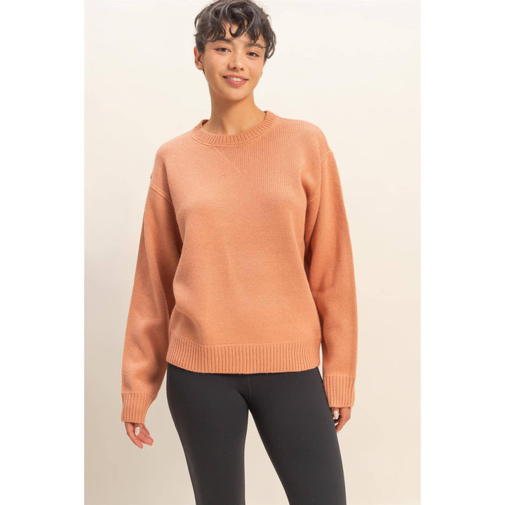 Women's Sweaters - Crew Neck Sweater - - Cultured Cloths Apparel