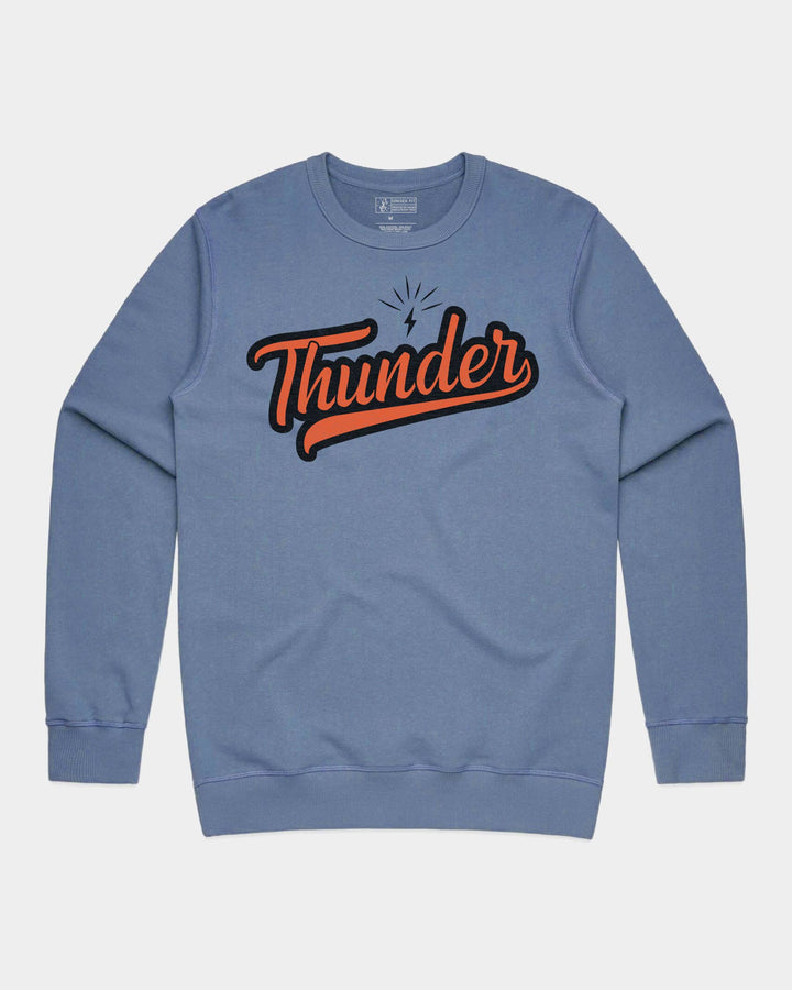 Graphic T-Shirts - Oklahoma City Thunder Traditions Pullover Sweatshirt - - Cultured Cloths Apparel