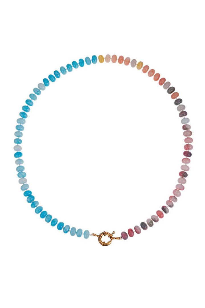 Accessories, Necklaces - Vibrant Beaded Necklace - - Cultured Cloths Apparel