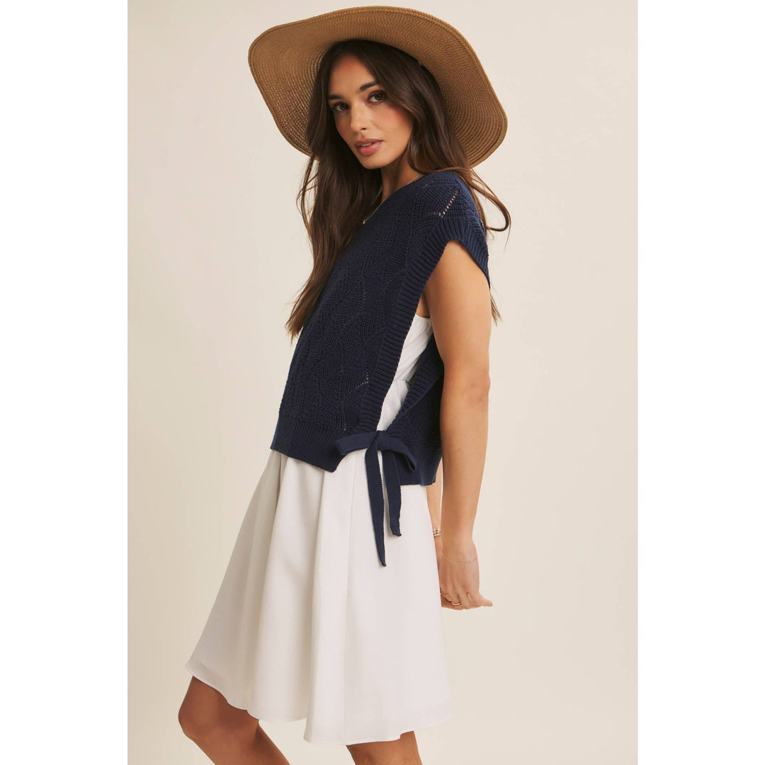 Dresses - MIX AND MATCH VALUE LAYERING SWEATER VEST AND CAMI DRESS SET - - Cultured Cloths Apparel