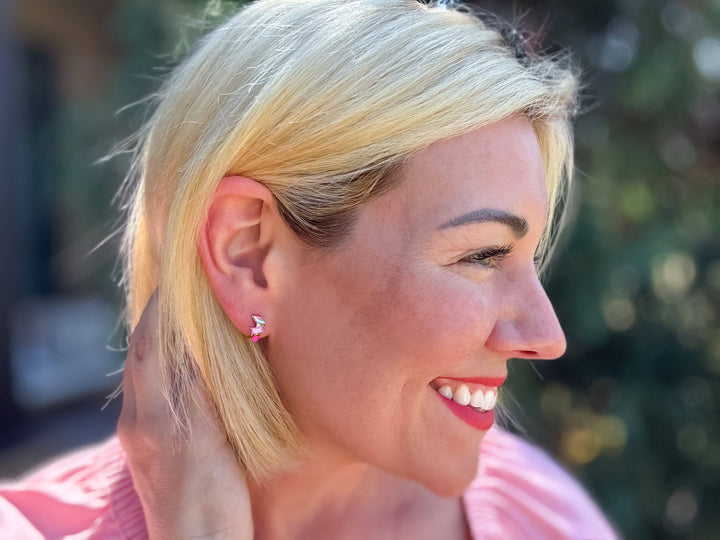 Huggie Earrings - Multi-Shaped - Quinn - Assorted Colors