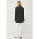 Outerwear - Cotton Blend Knit Open Front Cardigan -  - Cultured Cloths Apparel