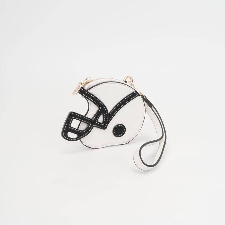 Football Helmet Coin Purse Wristlet