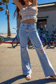 Denim - 90's Vintage Flare Jeans - AVENIDA - Cultured Cloths Apparel