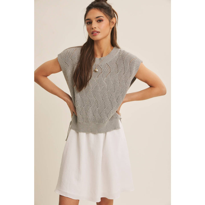 Dresses - MIX AND MATCH VALUE LAYERING SWEATER VEST AND CAMI DRESS SET - - Cultured Cloths Apparel