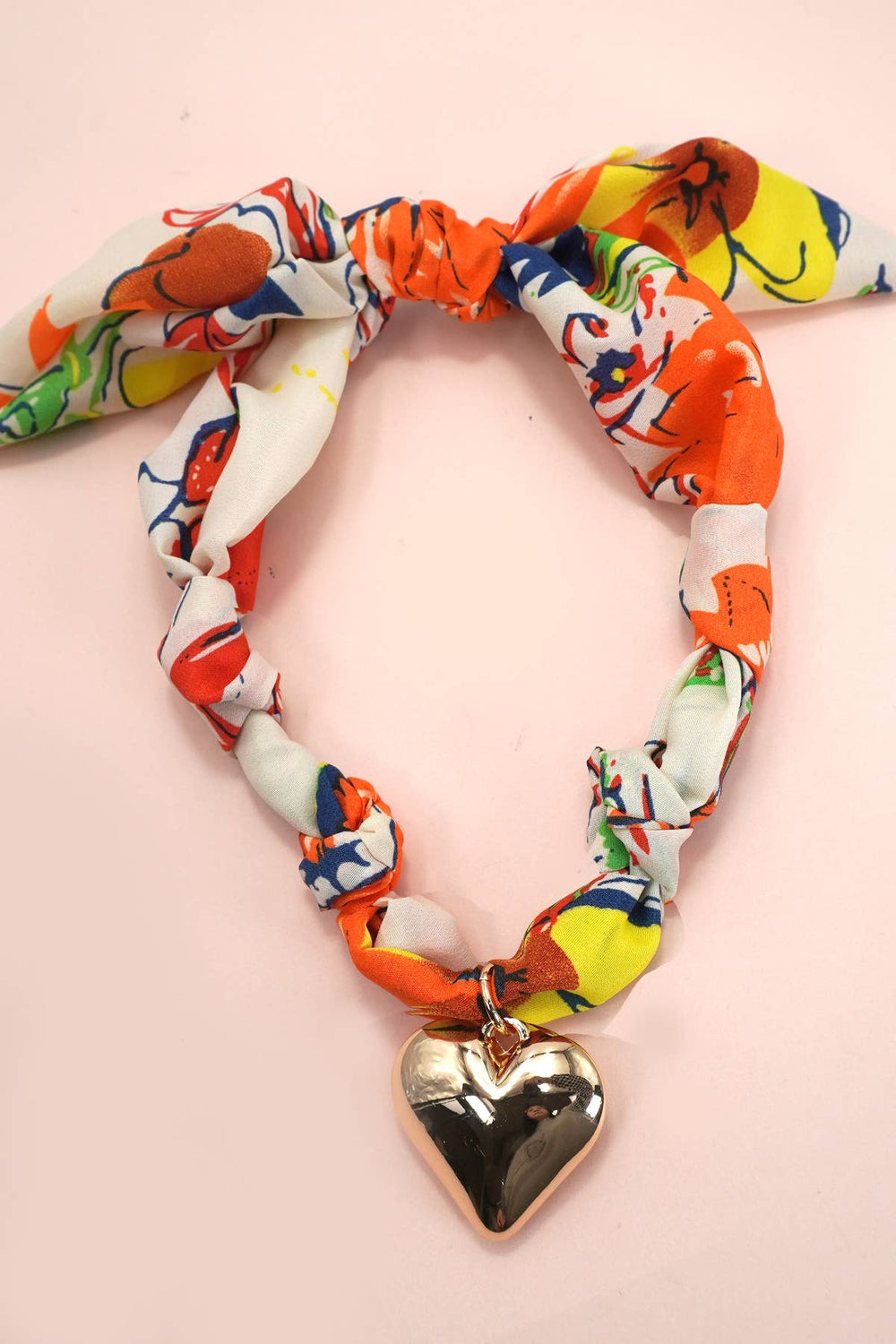 Accessories, Necklaces - HANDMADE SCARF CHARM NECKLACE | 80N91790 - B - Cultured Cloths Apparel