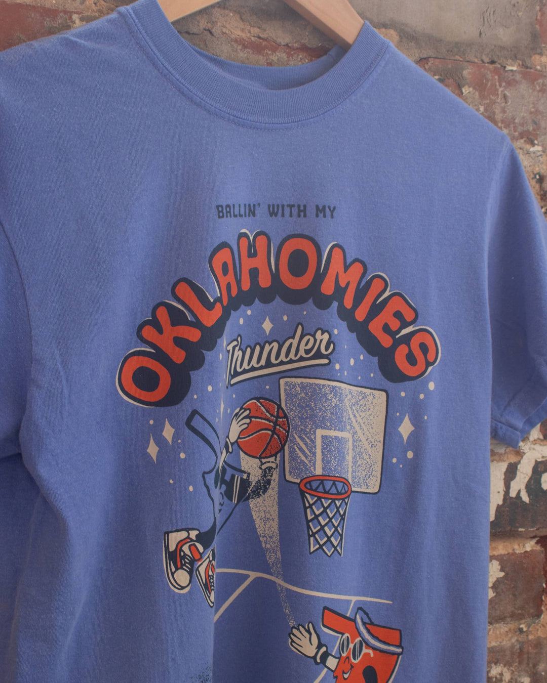 Graphic T-Shirts - Thunder Oklahomies Tee - Oklahoma City Thunder - - Cultured Cloths Apparel
