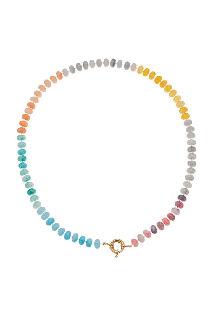 Accessories, Necklaces - Vibrant Beaded Necklace - - Cultured Cloths Apparel