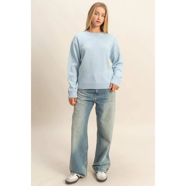 Women's Sweaters - Crew Neck Sweater - - Cultured Cloths Apparel