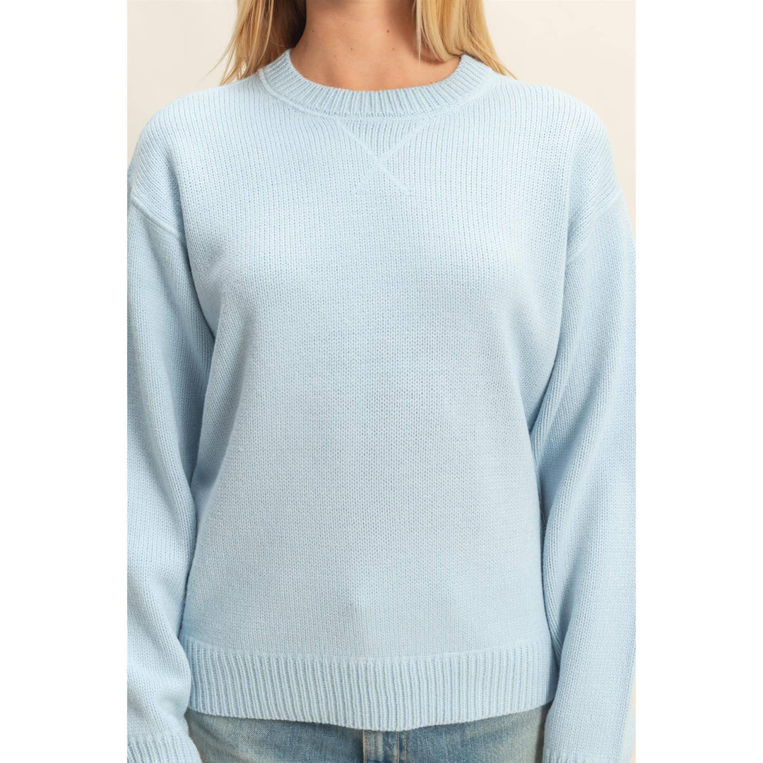 Women's Sweaters - Crew Neck Sweater - - Cultured Cloths Apparel