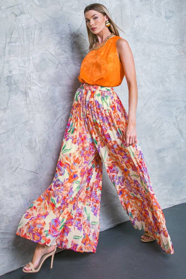 Pants - Desert Bloom Bells - - Cultured Cloths Apparel