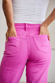 Denim - RFM Crop Chloe Full Size Tummy Control High Waist Raw Hem Jeans -  - Cultured Cloths Apparel