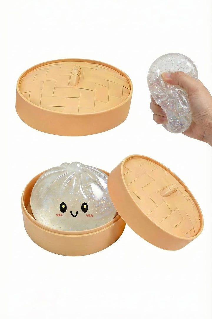 Accessories, Toys - Soft Bun Stress Relief Squeeze Toy - - Cultured Cloths Apparel