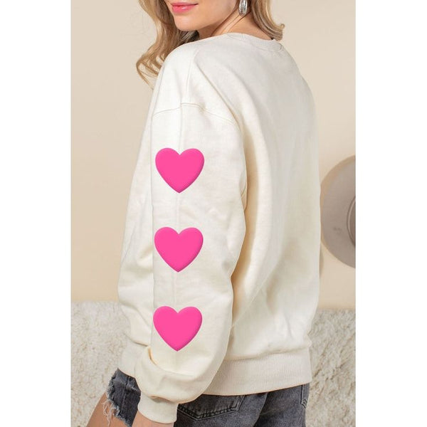 Graphic T-Shirts - Women's Puff Heart Graphic Sweatshirts -  - Cultured Cloths Apparel