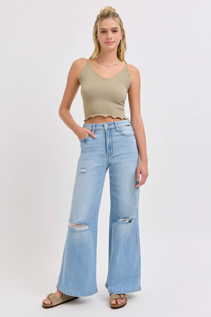 Light High Rise Wide Leg 31" Inseam