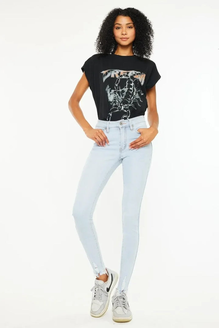 Denim - Kancan High Rise Super Skinny Jeans - ALL - Cultured Cloths Apparel