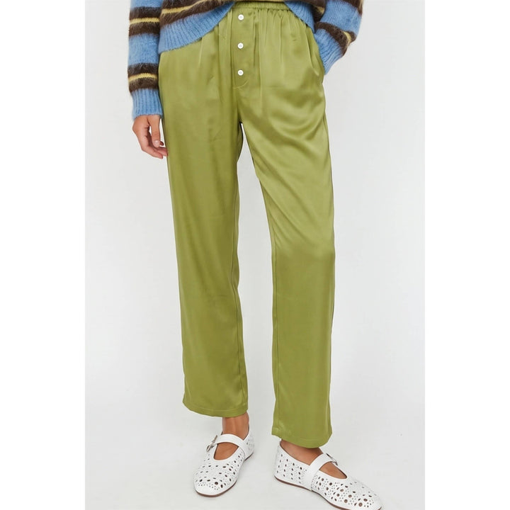 Satin boxer pants