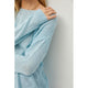 Women's Long Sleeve - Lightweight Drop Shoulder Round Hem Rib Knit -  - Cultured Cloths Apparel