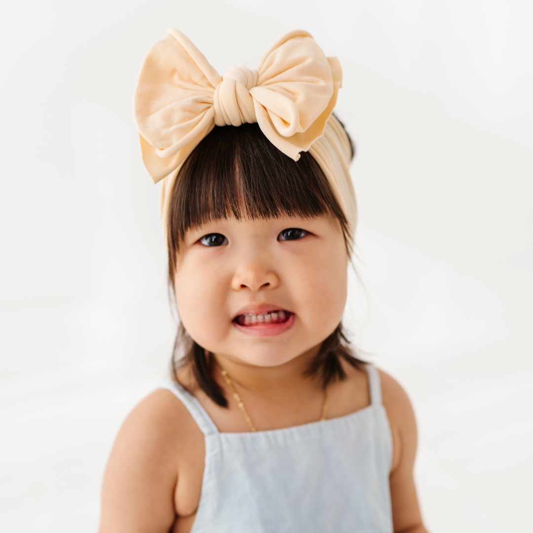 Accessories - Baby Bling® FAB-BOW-LOUS® soft nylon bow headband - - Cultured Cloths Apparel