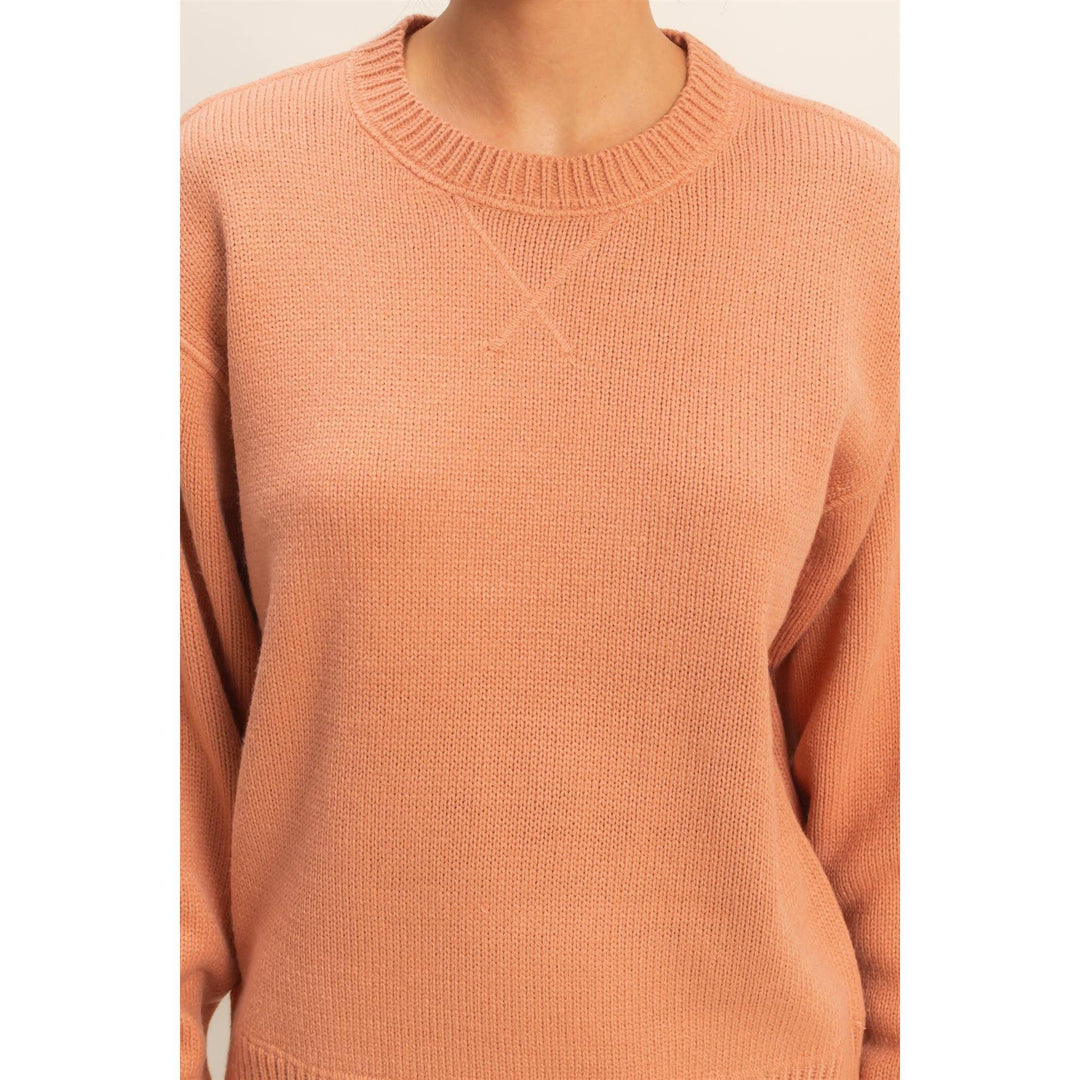 Women's Sweaters - Crew Neck Sweater - - Cultured Cloths Apparel