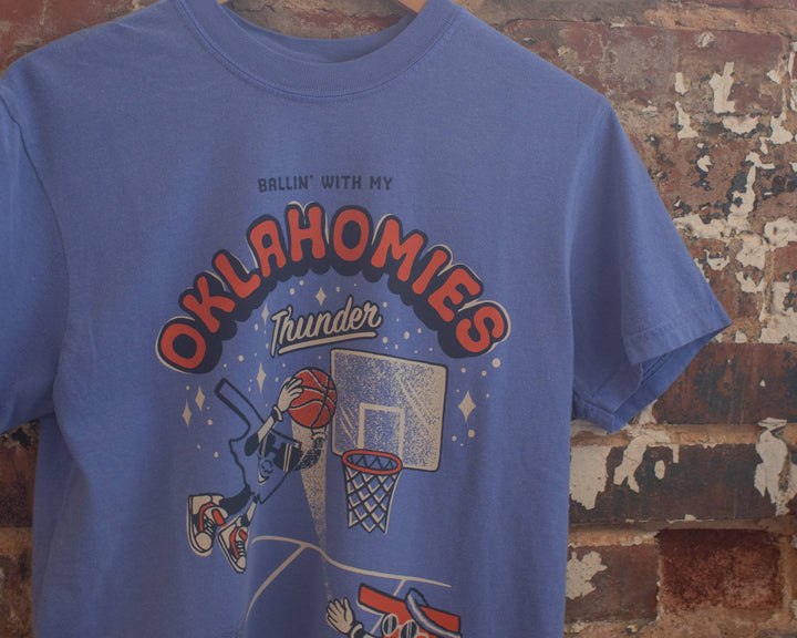 Graphic T-Shirts - Thunder Oklahomies Tee - Oklahoma City Thunder - - Cultured Cloths Apparel