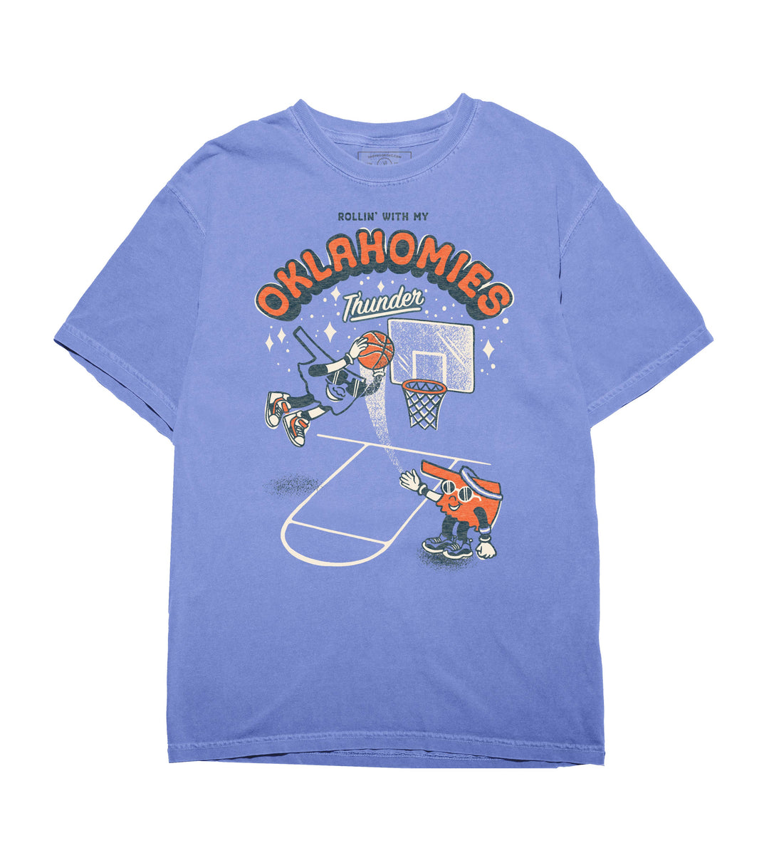 Graphic T-Shirts - Thunder Oklahomies Tee - Oklahoma City Thunder - M - Cultured Cloths Apparel