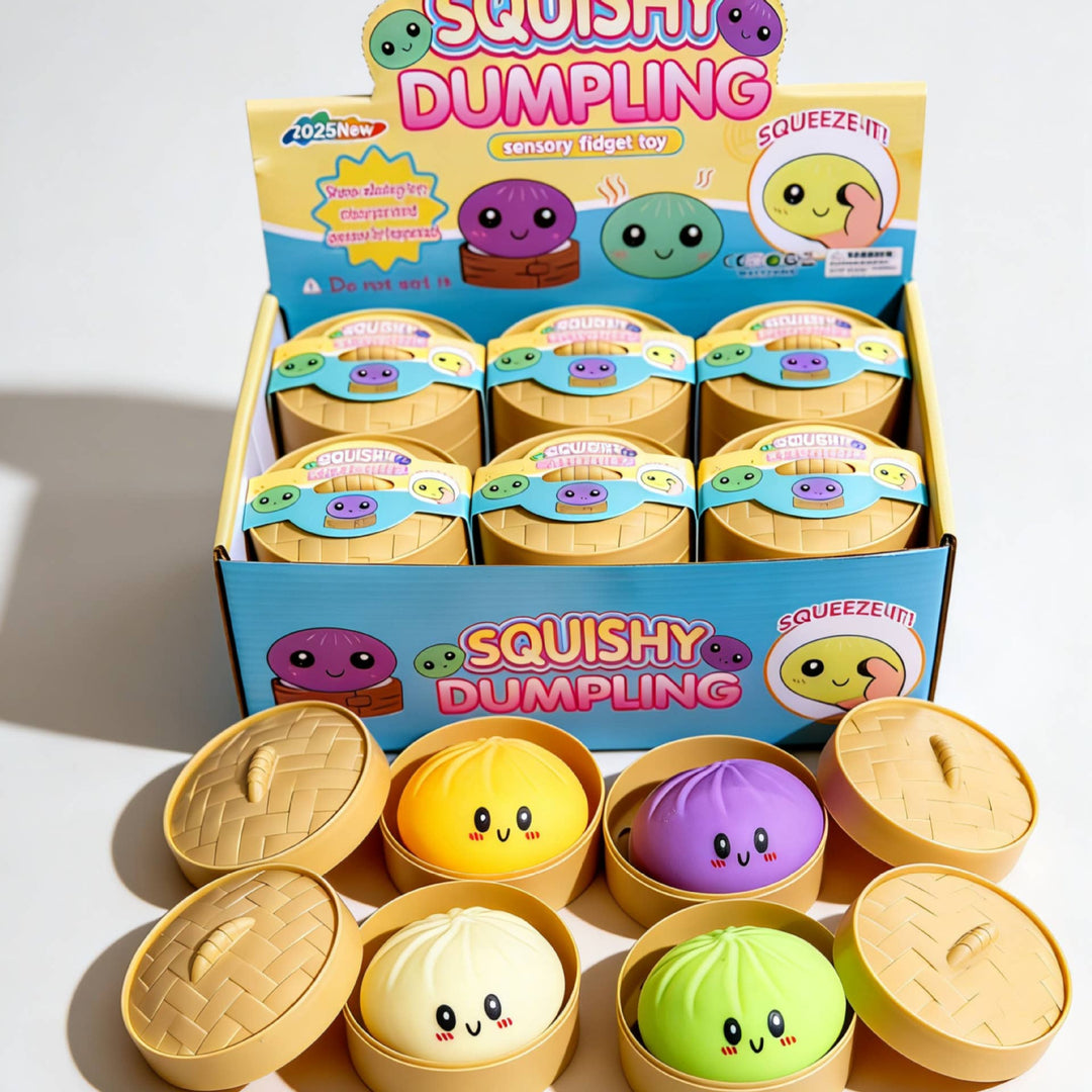 Accessories, Toys - MYSTERY DUMPLINGS Squishy Stress Relief Toy - - Cultured Cloths Apparel