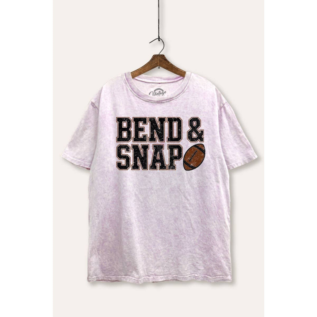 Bend and Snap Graphic Mineral Wash Boxy Tee