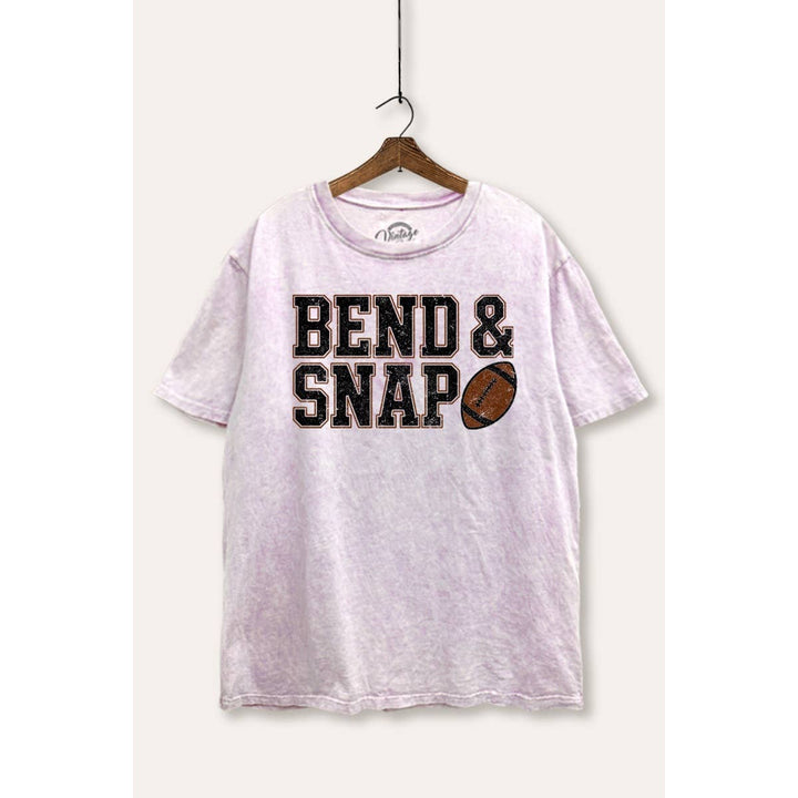 Bend and Snap Graphic Mineral Wash Boxy Tee