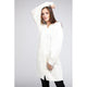 Outerwear - Twist Knitted Open Front Cardigan With Pockets - IVORY - Cultured Cloths Apparel
