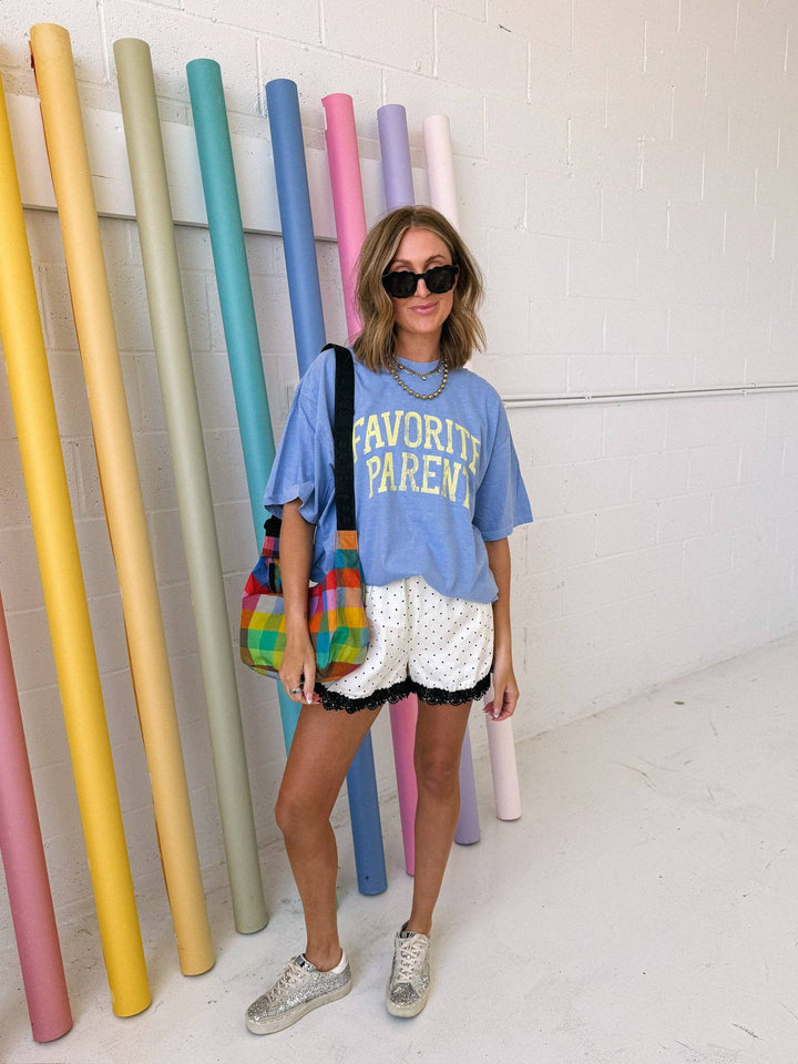 Graphic T-Shirts - Favorite parent graphic tee - denim/ yellow - - Cultured Cloths Apparel