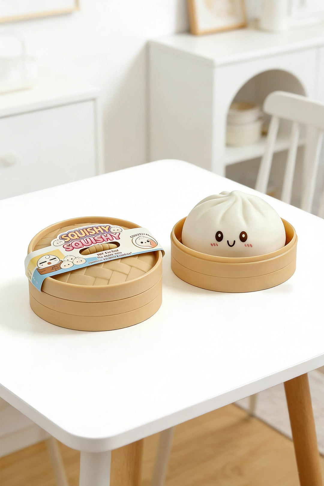 Accessories, Toys - Soft Bun Stress Relief Squeeze Toy - - Cultured Cloths Apparel