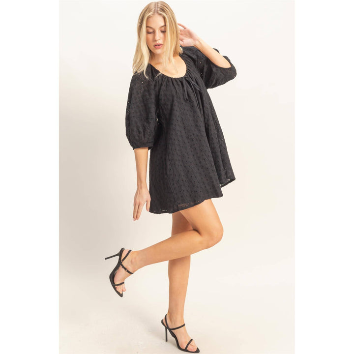 Women's Rompers - Eyelet Babydoll Romper - - Cultured Cloths Apparel
