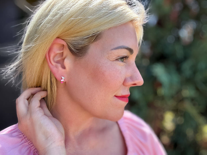 Huggie Earrings - Multi-Shaped - Quinn - Assorted Colors