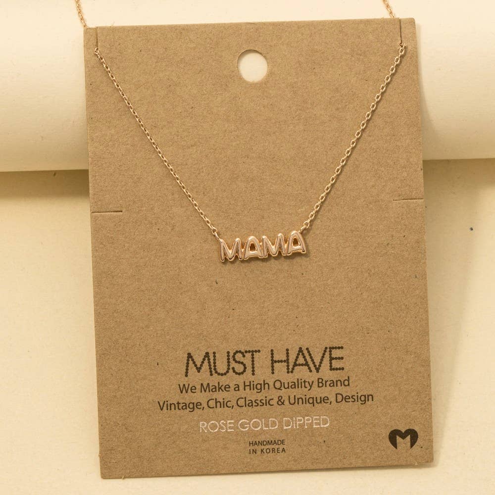 Accessories, Necklaces - Bubble Mama Pendant Necklace - - Cultured Cloths Apparel